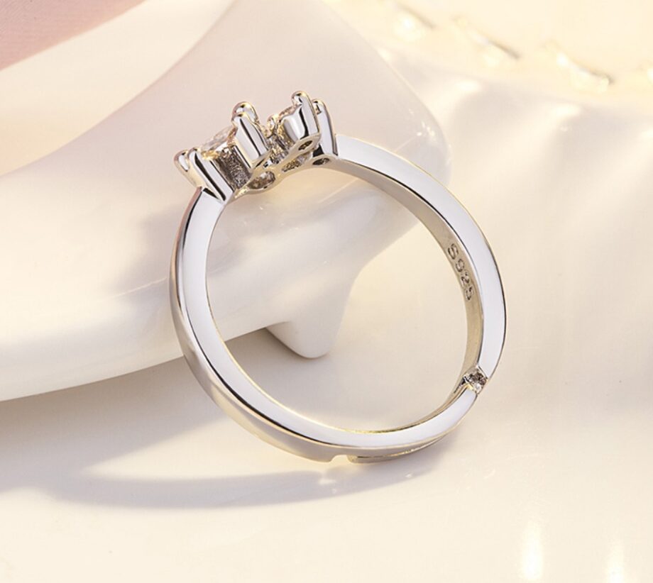 Cat Bear Dog Paw Ring Set - Whimsical S925 Silver Animal Jewelry | Pet Lover Gifts for Women & Teens
