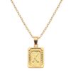 18K Gold Custom Initial Necklace - Personalized Engraved Dainty Jewelry Gift for Women | Luxury Heirloom Quality