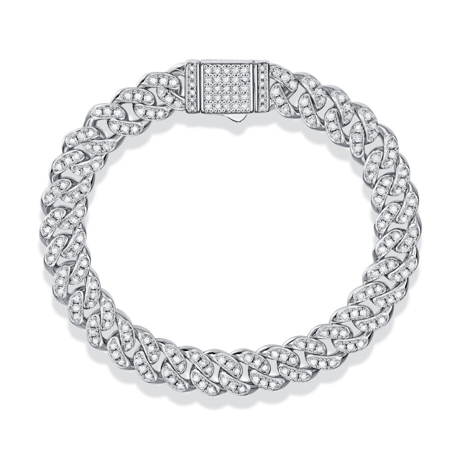 Moissanite Guiding Light Bracelet - S925 Silver Ethical Jewelry | Inspirational Gift for Graduation & New Beginnings