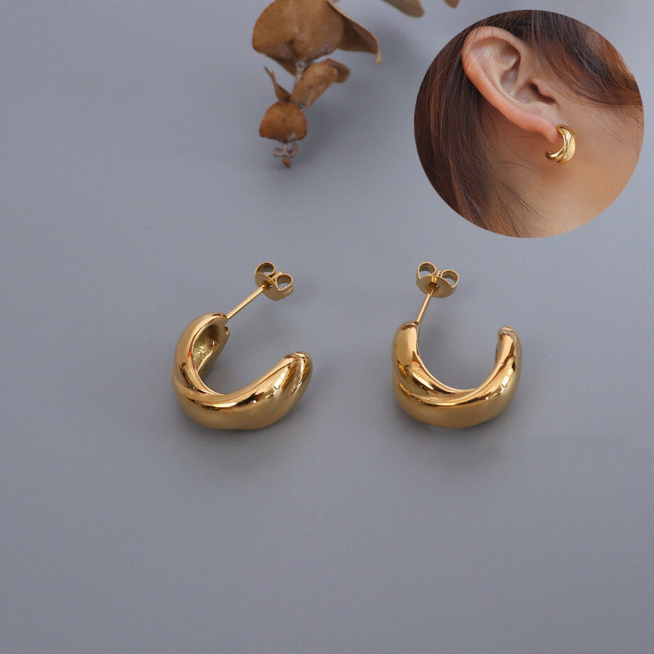 Vintage Cross Earrings