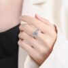 Adjustable Cuff Trendy Ring - Modern Stackable Jewelry for Effortless Style | S925 Sterling Silver Bold Statement Ring