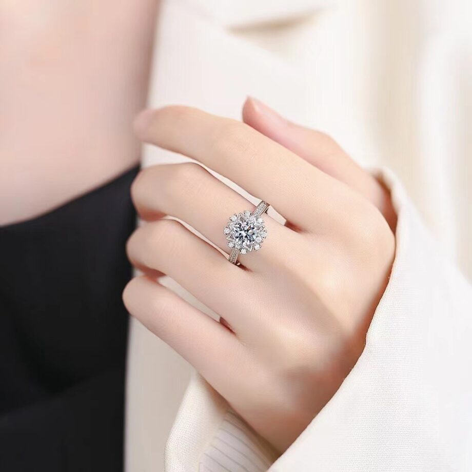 Adjustable Cuff Trendy Ring - Modern Stackable Jewelry for Effortless Style | S925 Sterling Silver Bold Statement Ring
