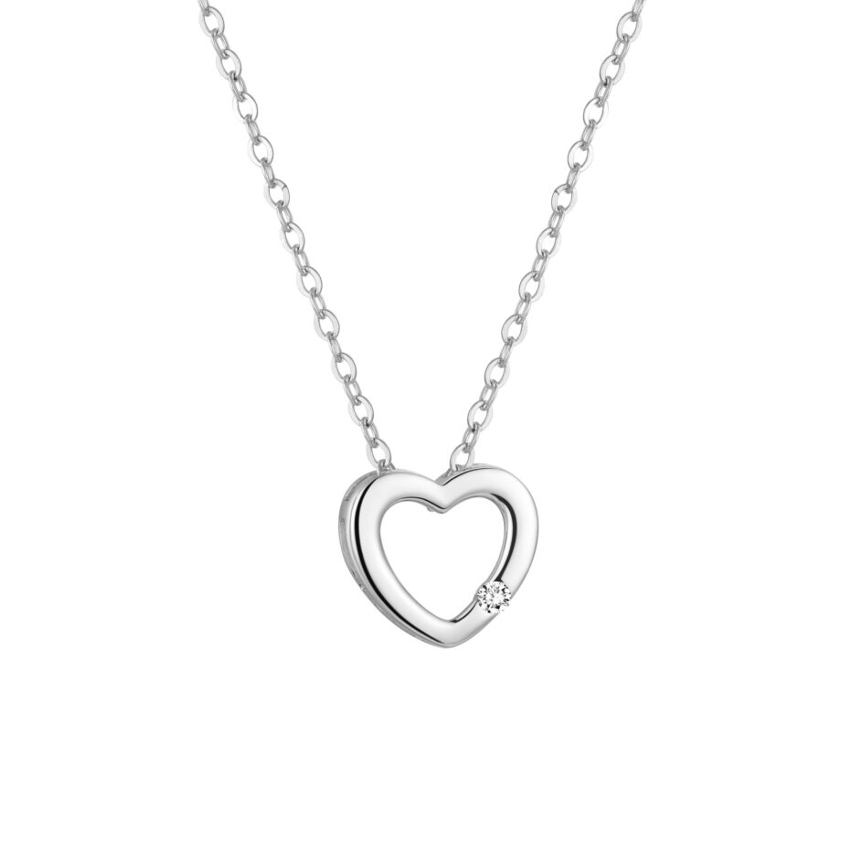 Gold Diamond Heart