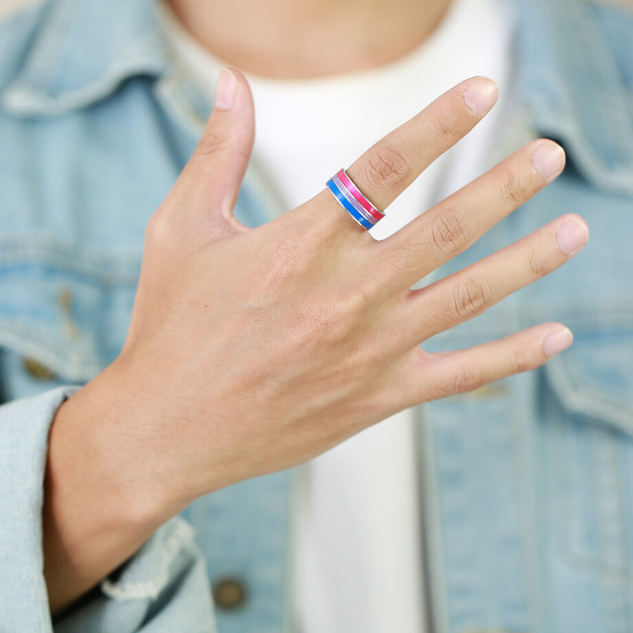 Bisexual Pride Rings