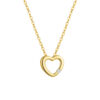 Gold Diamond Heart