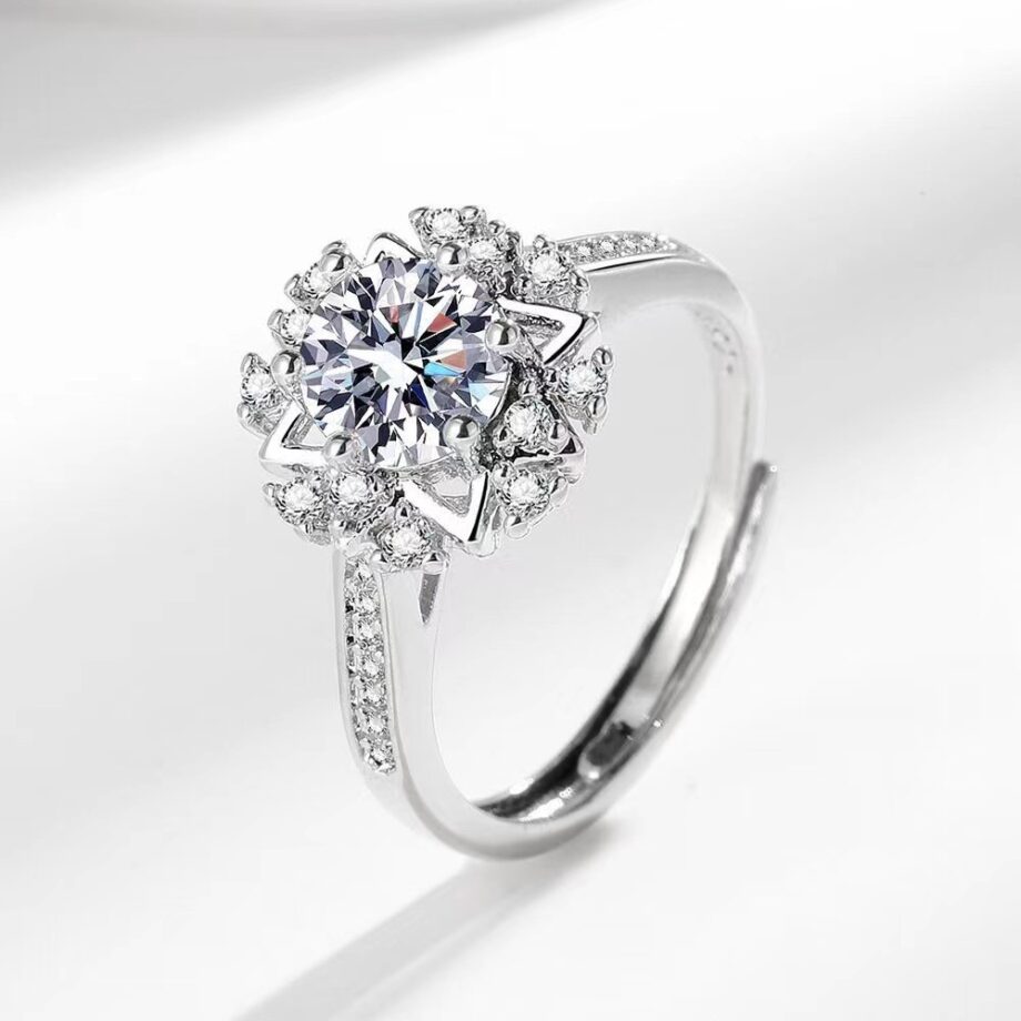 Adjustable Cuff Trendy Ring - Modern Stackable Jewelry for Effortless Style | S925 Sterling Silver Bold Statement Ring