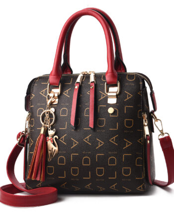 Stylish Women's Leisure Shoulder Bag - Large Capacity PU Leather Crossbody Handbag | David Jones Inspired Design