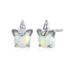 Opal Unicorn Earrings | S925 Silver Mythical Jewelry – Hypoallergenic & Handcrafted