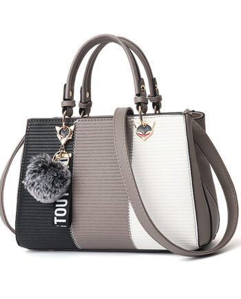 Bohemian Hairball & Patchwork Messenger Bag - Women’s Party Crossbody Purse | David Jones Artisan Edge