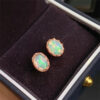 Natural Opal Studs
